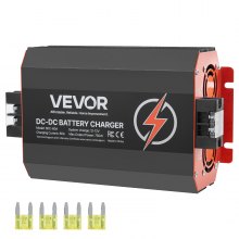 VEVOR Caricabatterie 12V 60A DC/DC per Batterie al Piombo Acido e Litio AGM 750W