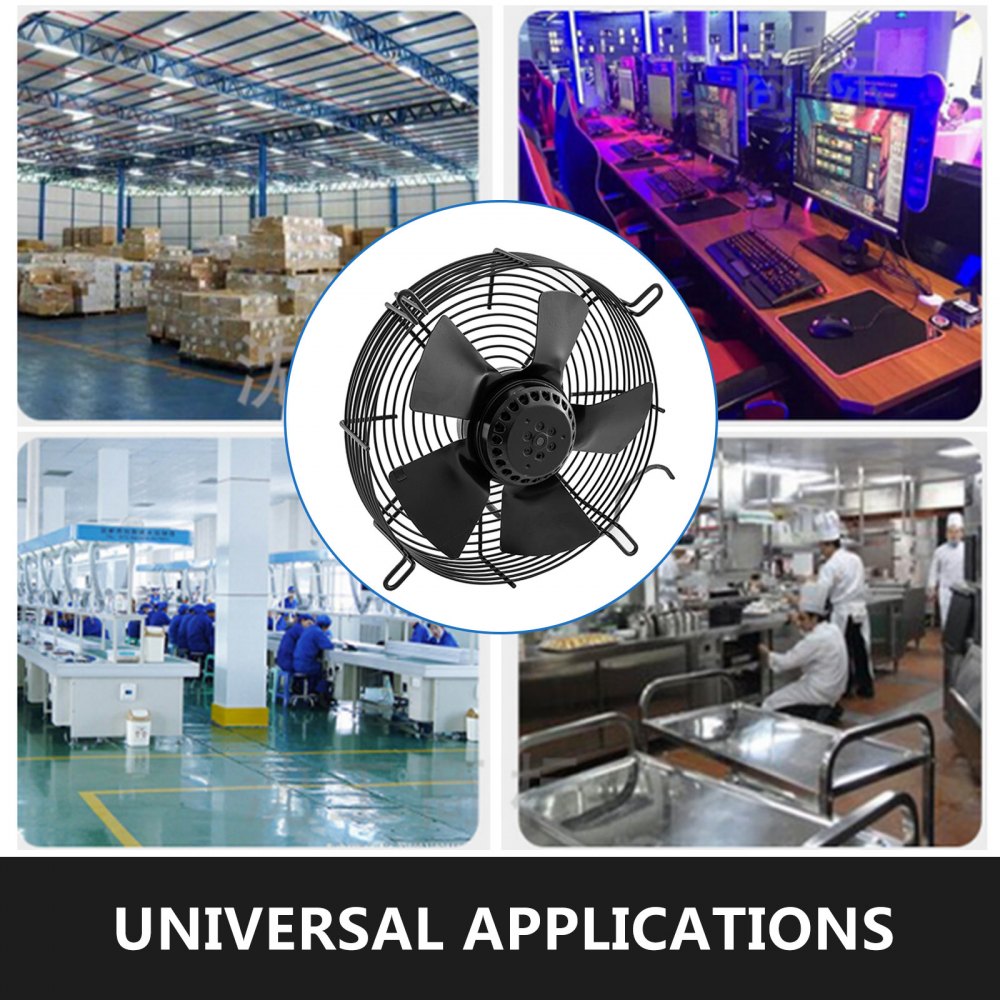 Ventilatore Ventola Assiale Aspirante ø29cm 1450 Giri/min 65w Aspiratore