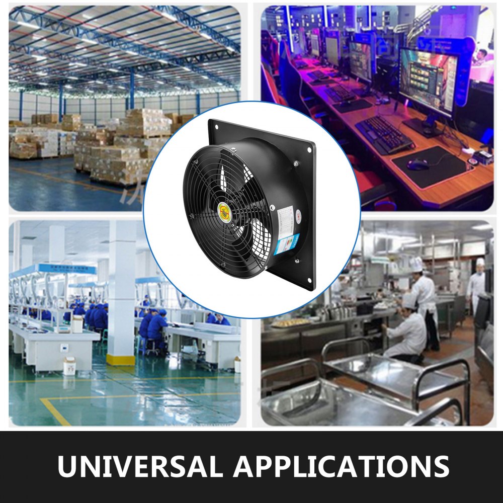 Ventilatore Ventola Assiale Aspirante ø42cm 2450 Giri/min 400w Aspiratore