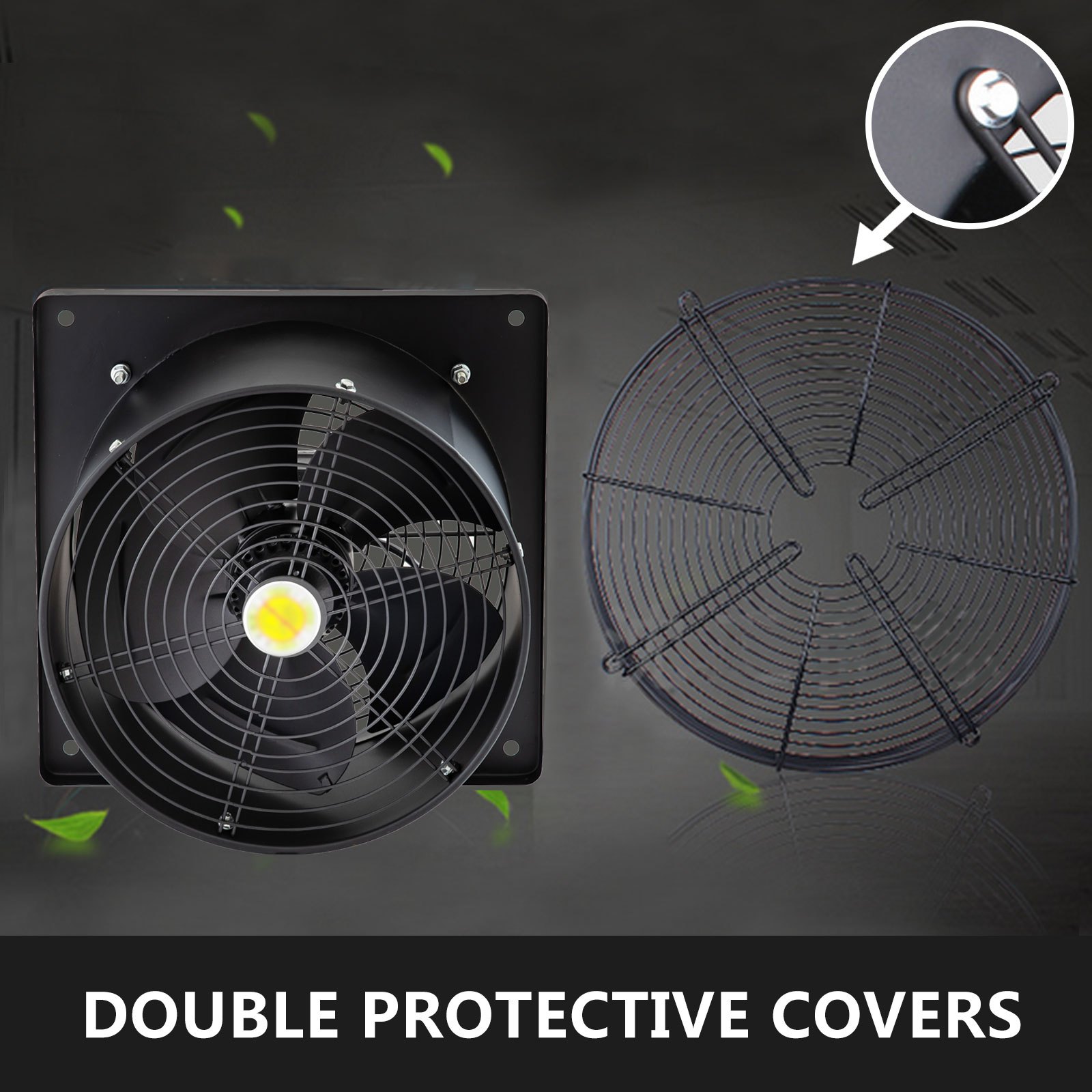 Ventilatore Ventola Assiale Aspirante ø42cm 1400 Giri/min 110w Aspiratore