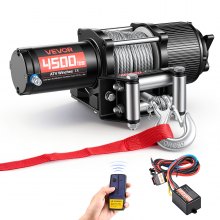 VEVOR Verricello Elettrico Per Barche 12V 300W – Carico Max 900 Kg, Telecomando E Manovella, Per Rimorchi E Imbarcazioni