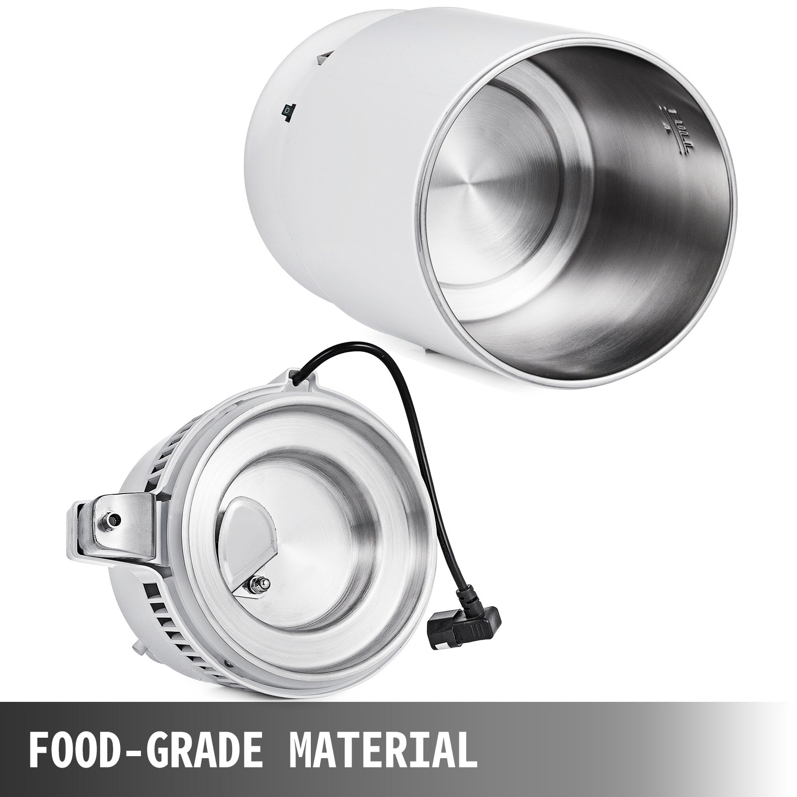 VEVOR Distillatore D’Acqua Purificatore Acqua 4L Acqua Distillazione 750W Depuratore Filtri Distiller Acqua Pura Water Distiller Contenitore Interno in Acciaio Inox (Temperatura Regolabile)