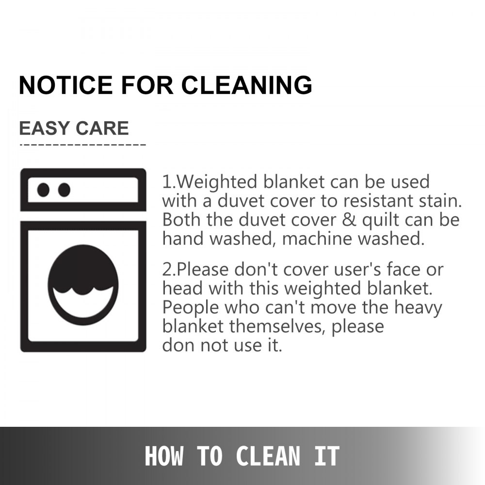 Coperta Ponderata 6.8kg Weighted Blanket 122x183cm Morbido Inodore Perle Vetro