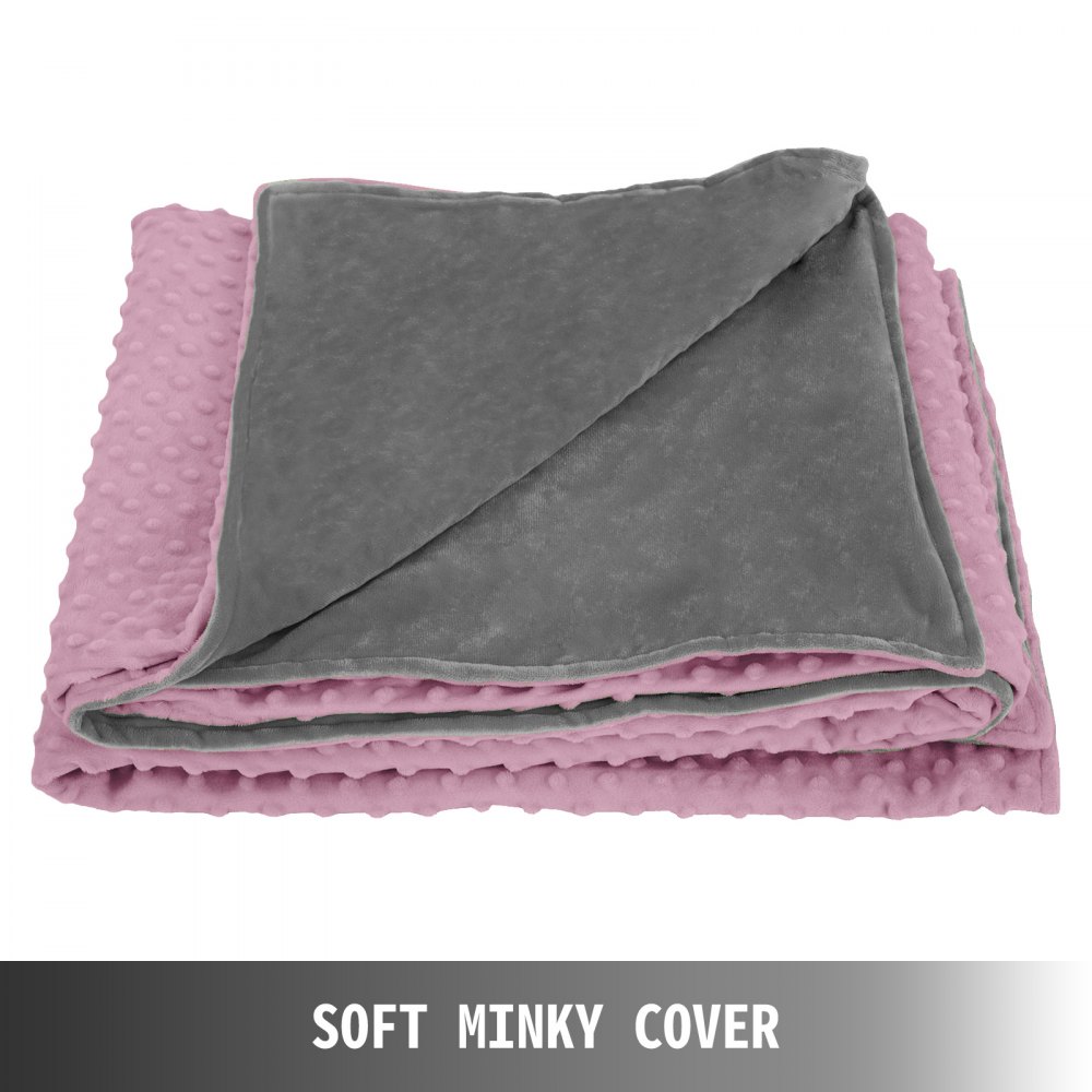 Coperta Ponderata Con Copripiumino 6.8kg 102x152cm Sonno Naturale Cotone