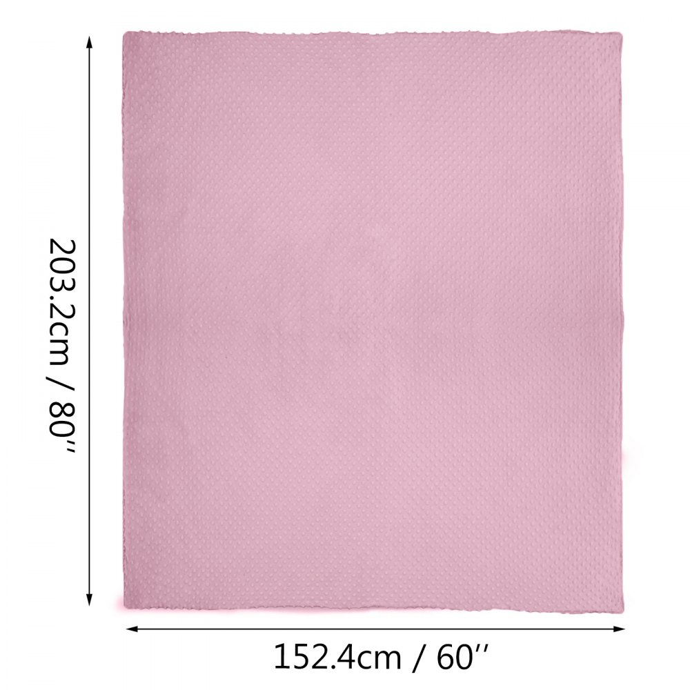 Coperta Ponderata Con Copripiumino 6.8kg 102x152cm Sonno Naturale Cotone