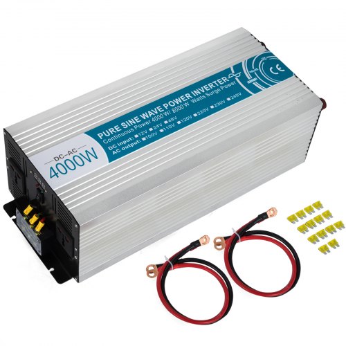 Inverter Onda Sinusoidale Pura 4000w 8000w 24v 220v Convertitore Invertitore