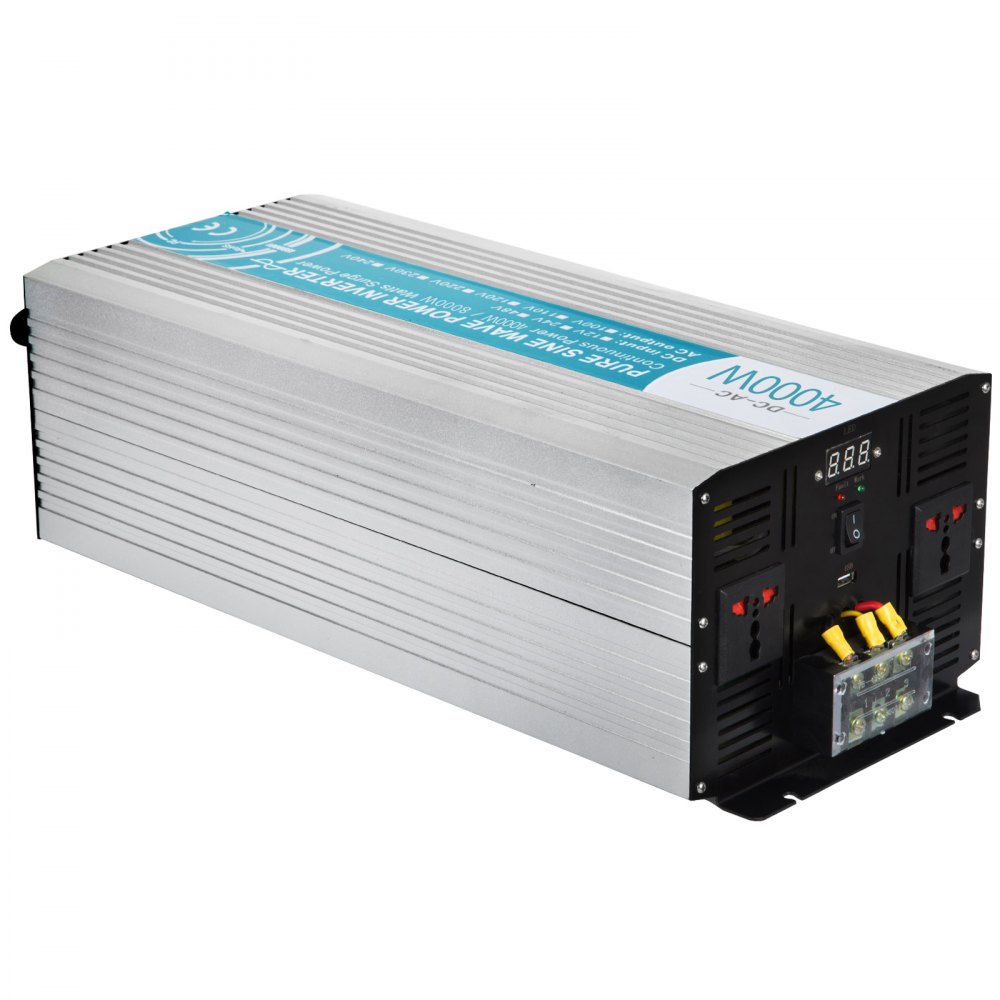 Inverter Onda Sinusoidale Pura 4000w 8000w 24v 220v Convertitore Invertitore