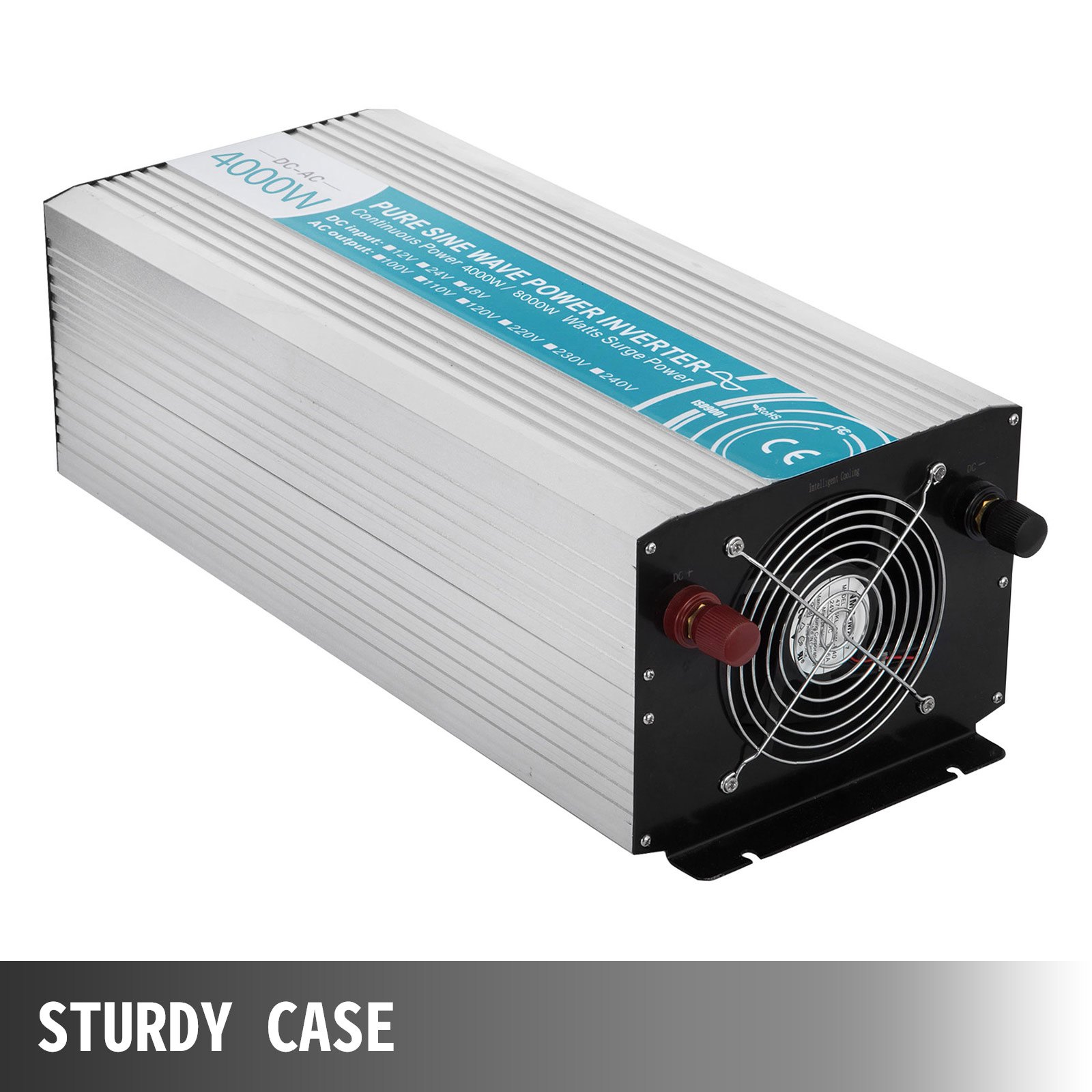 Inverter Onda Sinusoidale Pura 4000w 8000w 24v 220v Convertitore Invertitore