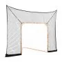 VEVOR Rete da Lacrosse 360 x 279 cm Telaio Porta da Lacrosse con Copertura Estesa, Attrezzatura da Rimbalzo Allenamento da Giardino Cortile, Kit di Esercizio, Solo Rete