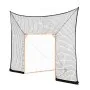VEVOR Rete da Lacrosse 360 x 279 cm Telaio Porta da Lacrosse con Copertura Estesa, Attrezzatura da Rimbalzo Allenamento da Giardino Cortile, Kit di Esercizio, Solo Rete
