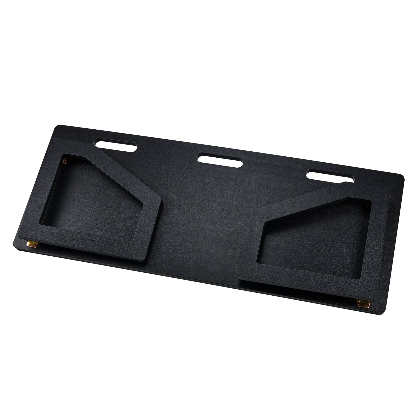 VEVOR Pedana da Rimbalzo da Calcio, Muro da Calcio Portatile 114,3 x 45,72 cm con Rimbalzo a 2 Angoli, Pedana da Rimbalzo Pieghevole in HDPE, Attrezzatura da Allenamento Pratica di Passaggio e Tiro