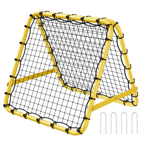 VEVOR Rete da Rimbalzo da Calcio 1016 x 889 x 939,8 mm Facile Installazione