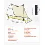 VEVOR Rete da Rimbalzo per Calcio Sports, Rete Rimbalzante 183 x 108,5 cm per Allenamento Controllo Passaggio Pallone, Pali in Fibra di Vetro Rinforzata Telaio in Ferro, Area Rimbalzo 1700x1500 mm