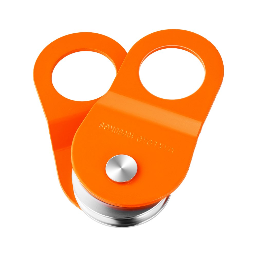 VEVOR Snatch Block per Recupero Verricello 10 T , Sistema di Carrucole Resistenza Rottura 10 T con Corda 10 - 14 mm Accessorio di Recupero Fuoristrada per Recupero su Camion, Trattori, ATV e UTV