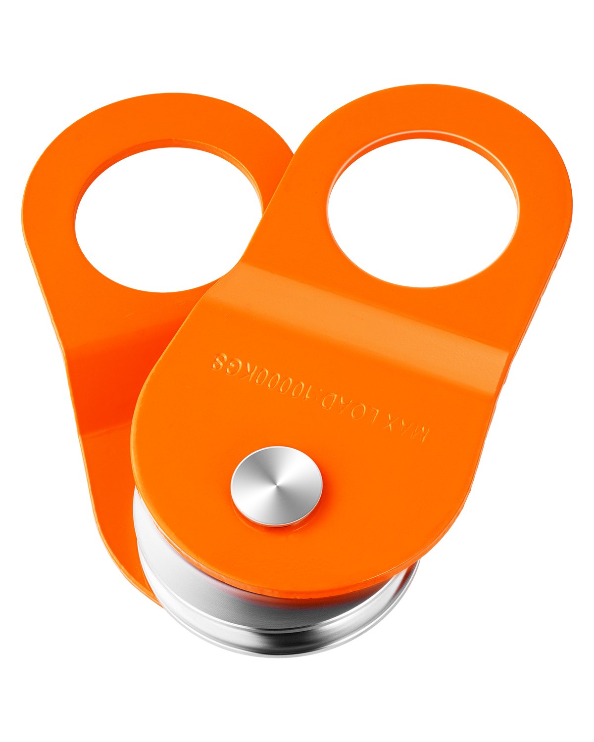 VEVOR Snatch Block per Recupero Verricello 10 T , Sistema di Carrucole Resistenza Rottura 10 T con Corda 10 - 14 mm Accessorio di Recupero Fuoristrada per Recupero su Camion, Trattori, ATV e UTV