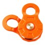VEVOR Snatch Block per Recupero Verricello 30 T , Sistema di Carrucole Resistenza Rottura 30 T con Corda 10 - 14 mmAccessorio di Recupero Fuoristrada per Recupero su Camion, Trattori, ATV e UTV