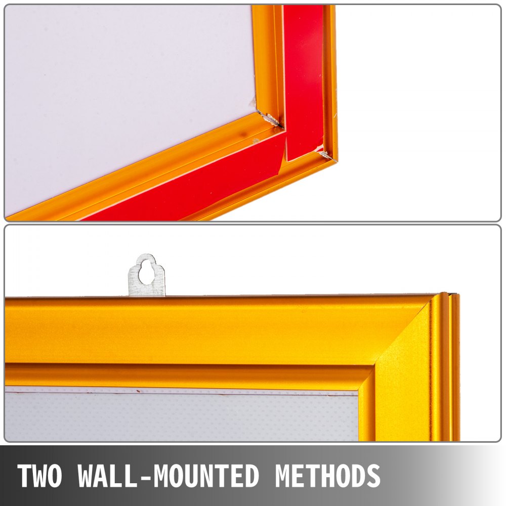 Vevor Display Del Poster Del Film 1189 X 841mm Riquadro Cornice In Alluminio Oro