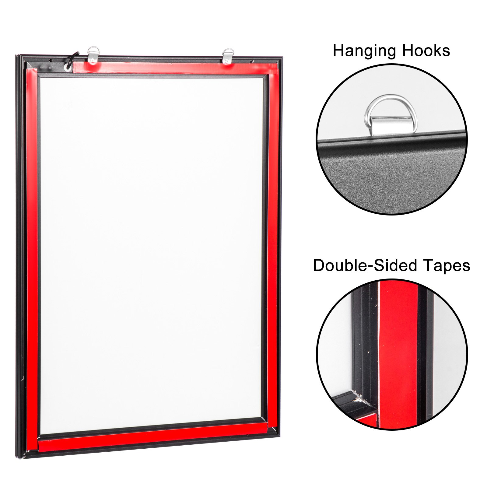 Vevor Cornice Per Poster A Led 297 X 420mm Display Del Poster Del Film In Nero