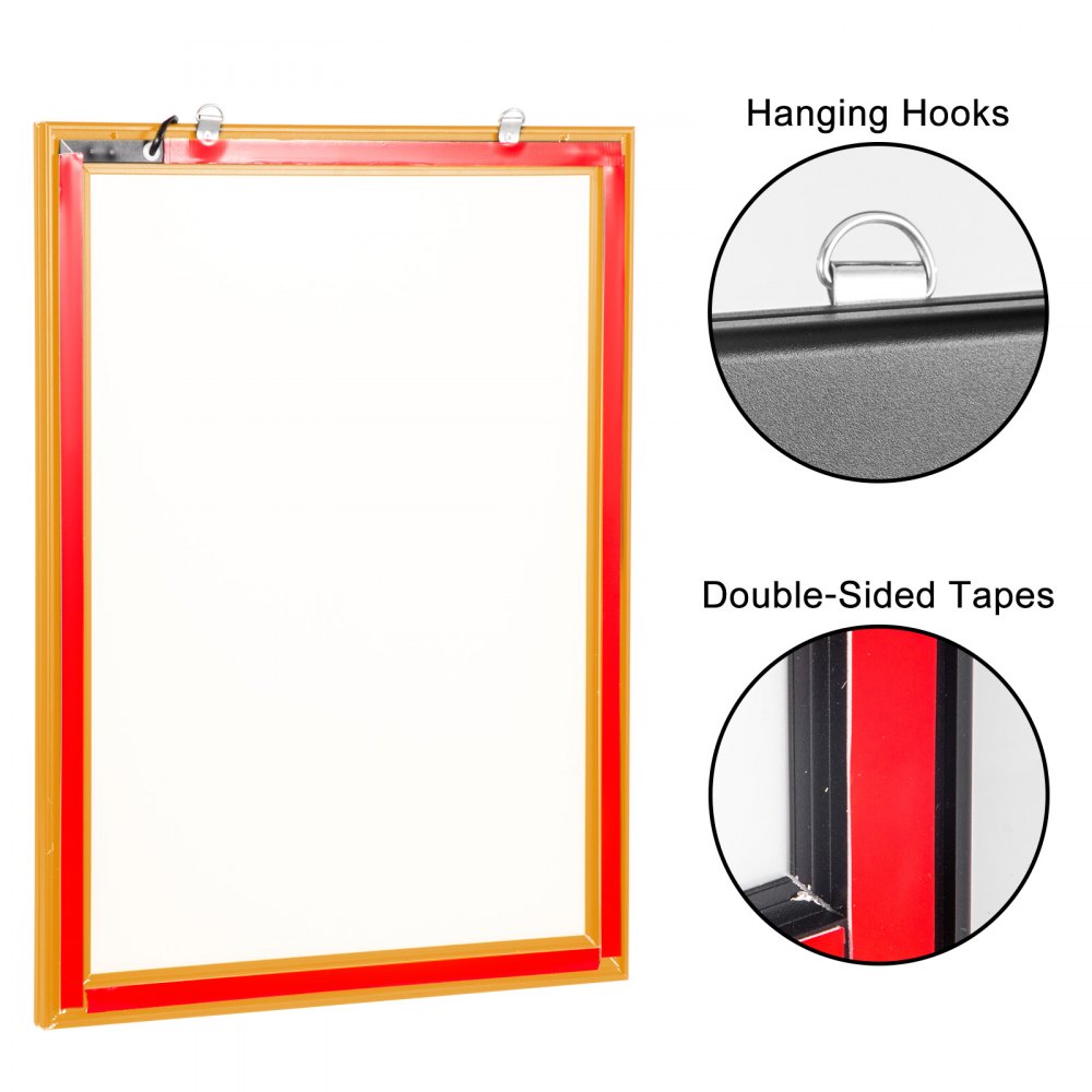 Vevor Cornice Per Poster A Led 297x420mm Display Del Poster Del Film In Dorato