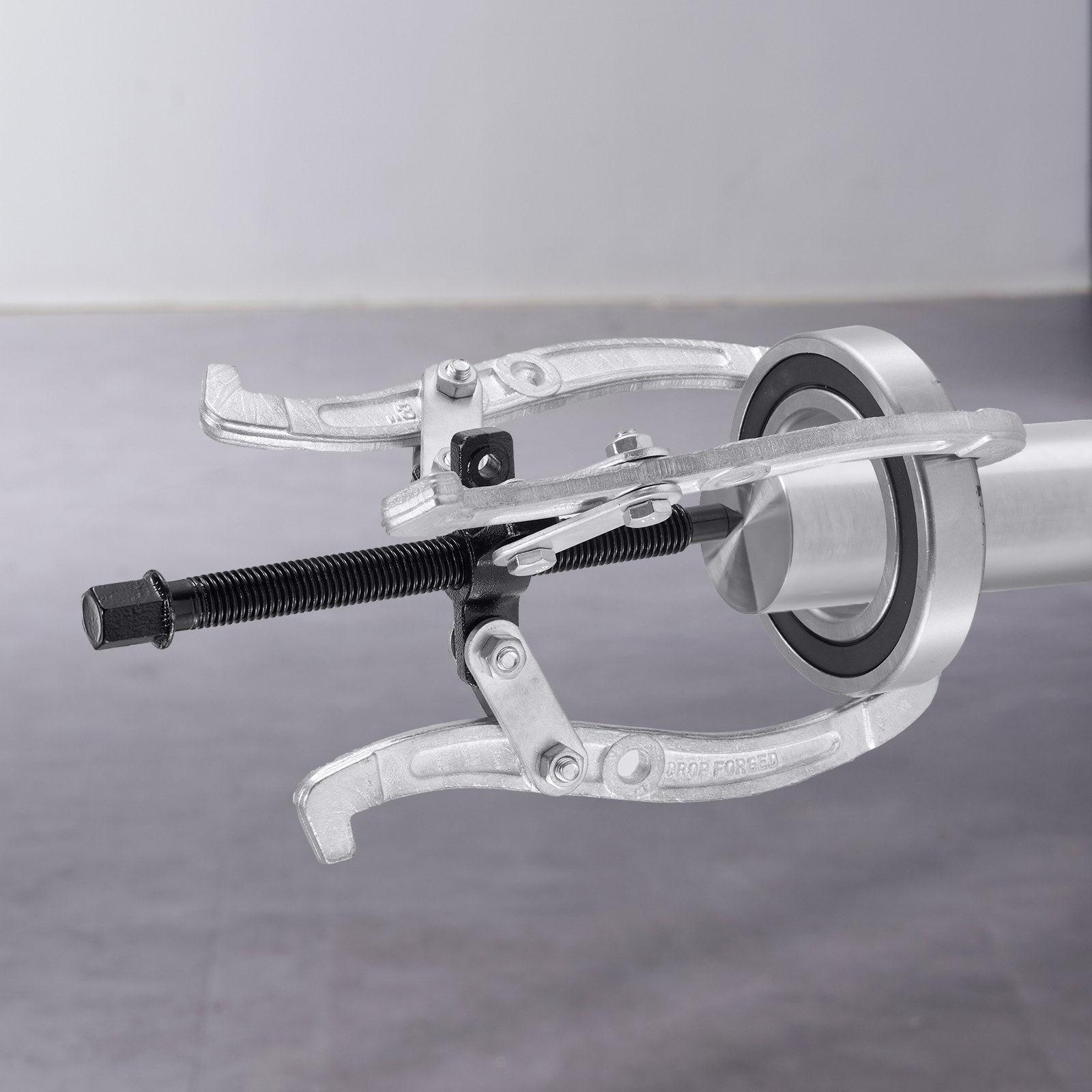 VEVOR Gear Puller Set, 76.2 mm/101.6 mm/152.4 mm/203.2 mm 3 Jaw Bearing Puller with Reversible Jaws, 2 Jaw/3 Jaw Pulley Puller, 4 PCS Bearing Puller Tool Kit for Pulley Gear Bearing Flywheel Removal