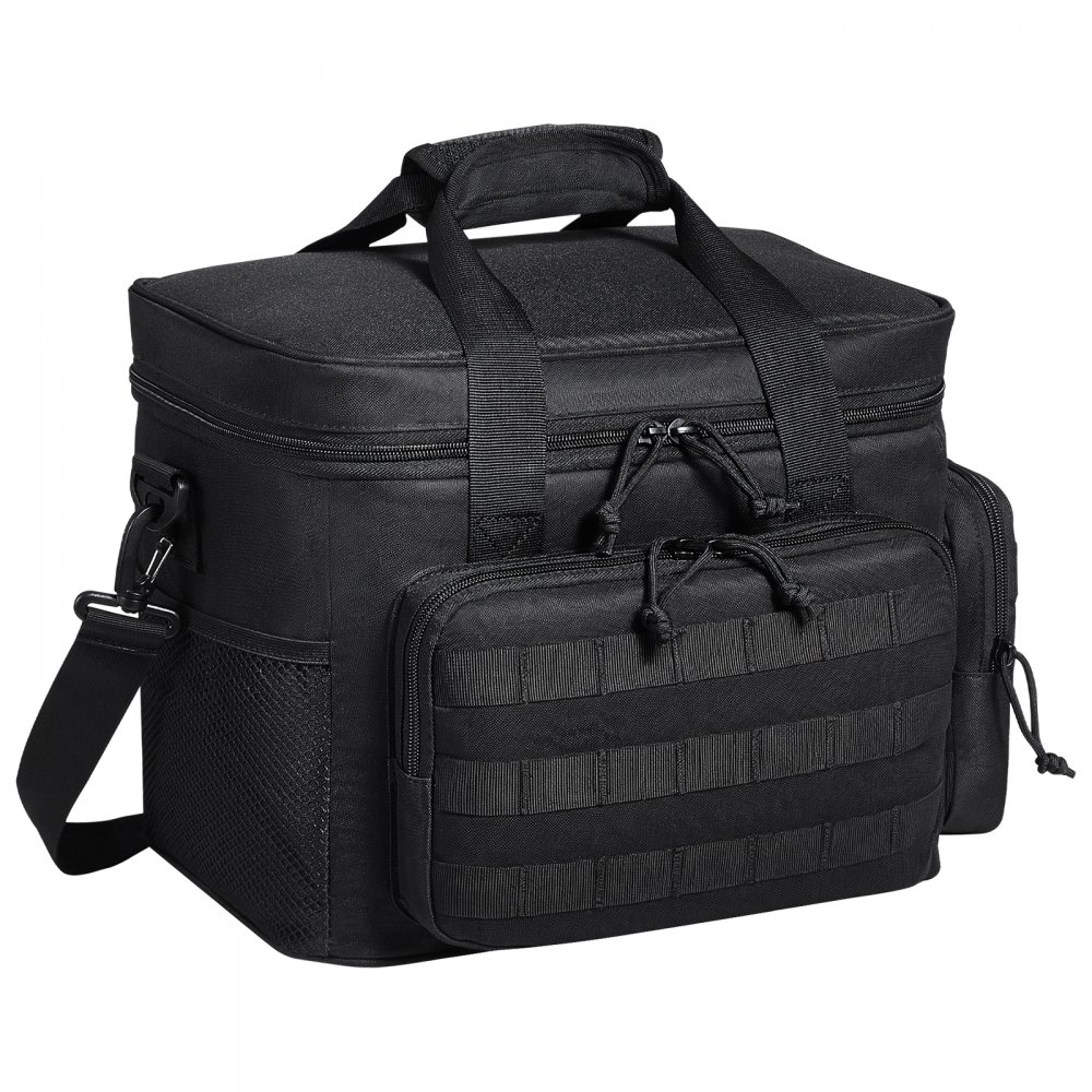 VEVOR Borsa Termica per Pranzo 20L con Design Molle e Tasche Multiple, Borsa Termica per Pranzo 600D con Borse Portaoggetti Rimovibili, Borsa Termica Morbida per Ufficio Picnic Escursionismo Spiaggia