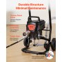 VEVOR Spruzzatore Airless per Vernice con Supporto, Alta Efficienza da 950 W 3000 PSI, Effetto Pittura Fine e Uniforme, Spruzzatori di Vernice per Mobili e Recinzioni Interni ed Esterni Domestici