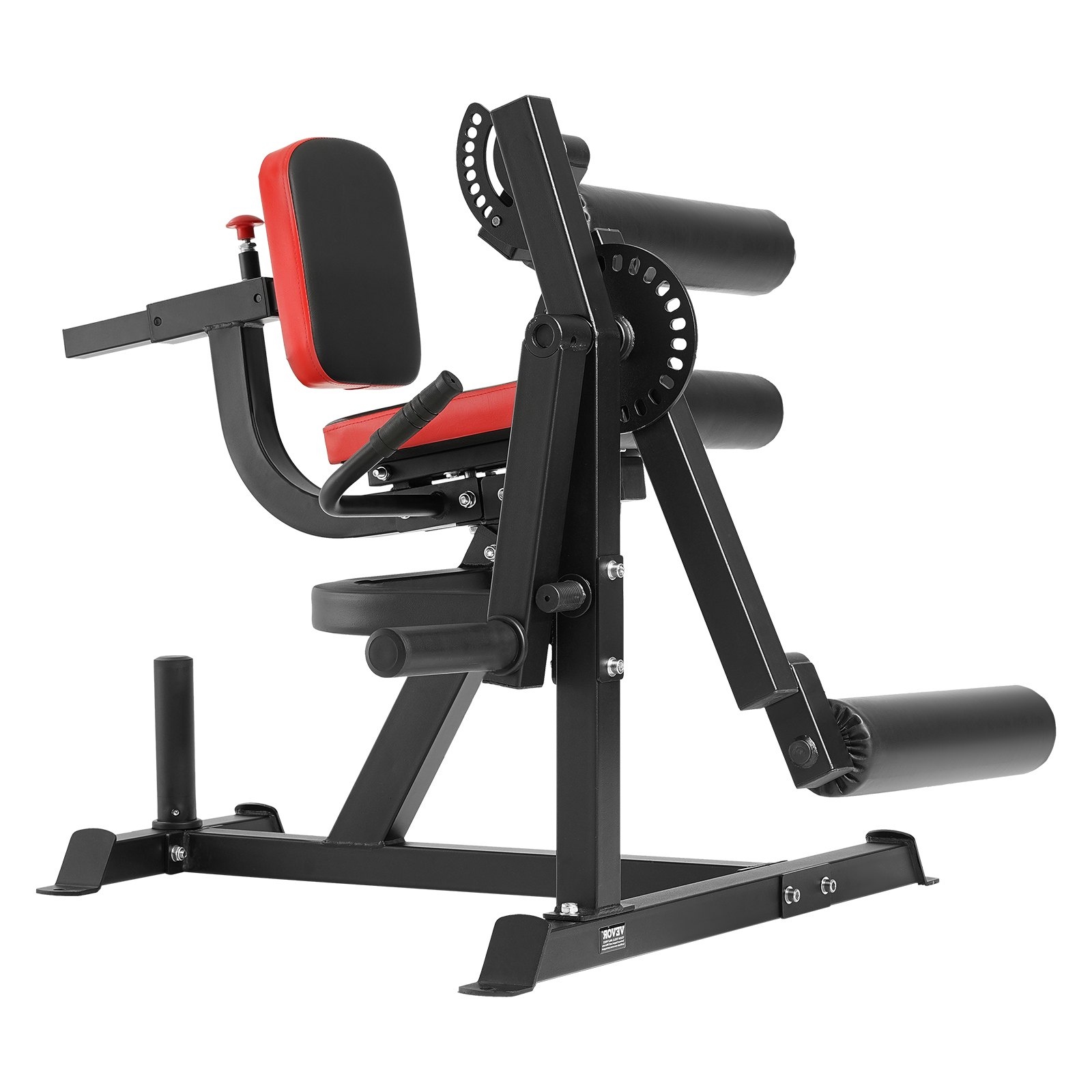 VEVOR Gambe Macchina di Esercizi, per Estensione e Curva , Capacità di 317 kg, Panca per Allungamento, Attrezzatura Regolabile Estensione Rotatoria per le Cosce Allenamento per Palestra