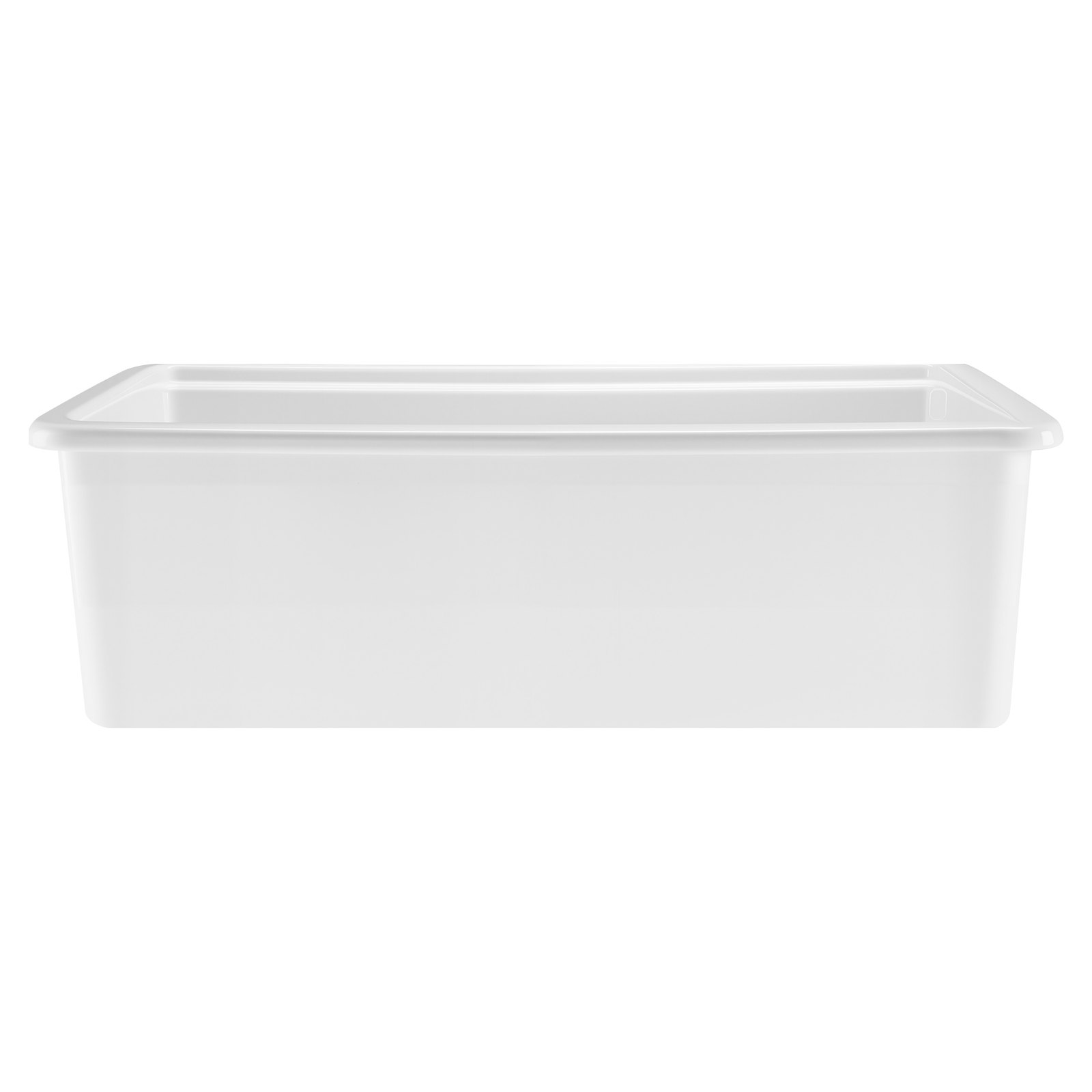 VEVOR Lavello da Cucina da Incasso Lavello Sottopiano in Argilla Refrattaria, Vasca Singola a Incasso per Cucina Dimensioni Esterne 835x485x254 mm Colore Bianco, Kit con Accessori