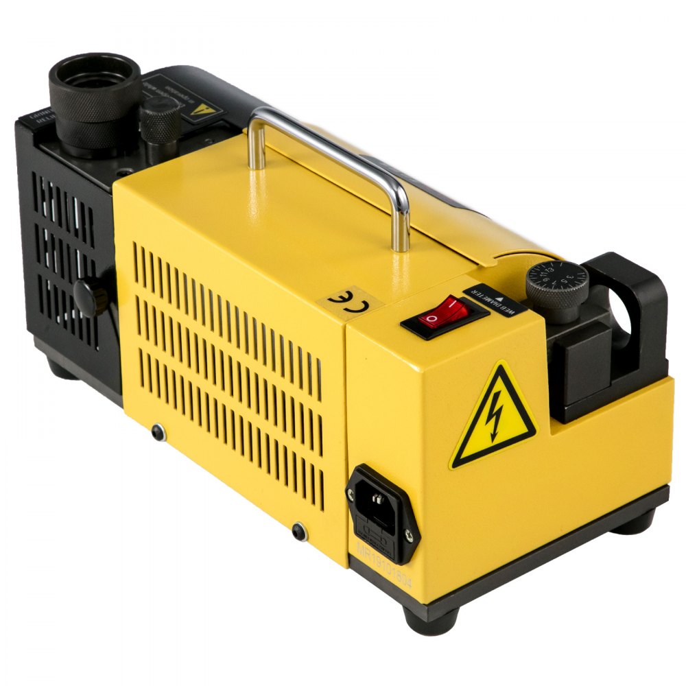 VEVOR Macchina per Affilare MR-13A Affilatrice per Smerigliatrice Colore Giallo Nero 120W Affilatrice per Punte da Trapano 220V Fresa per Riaffilatu