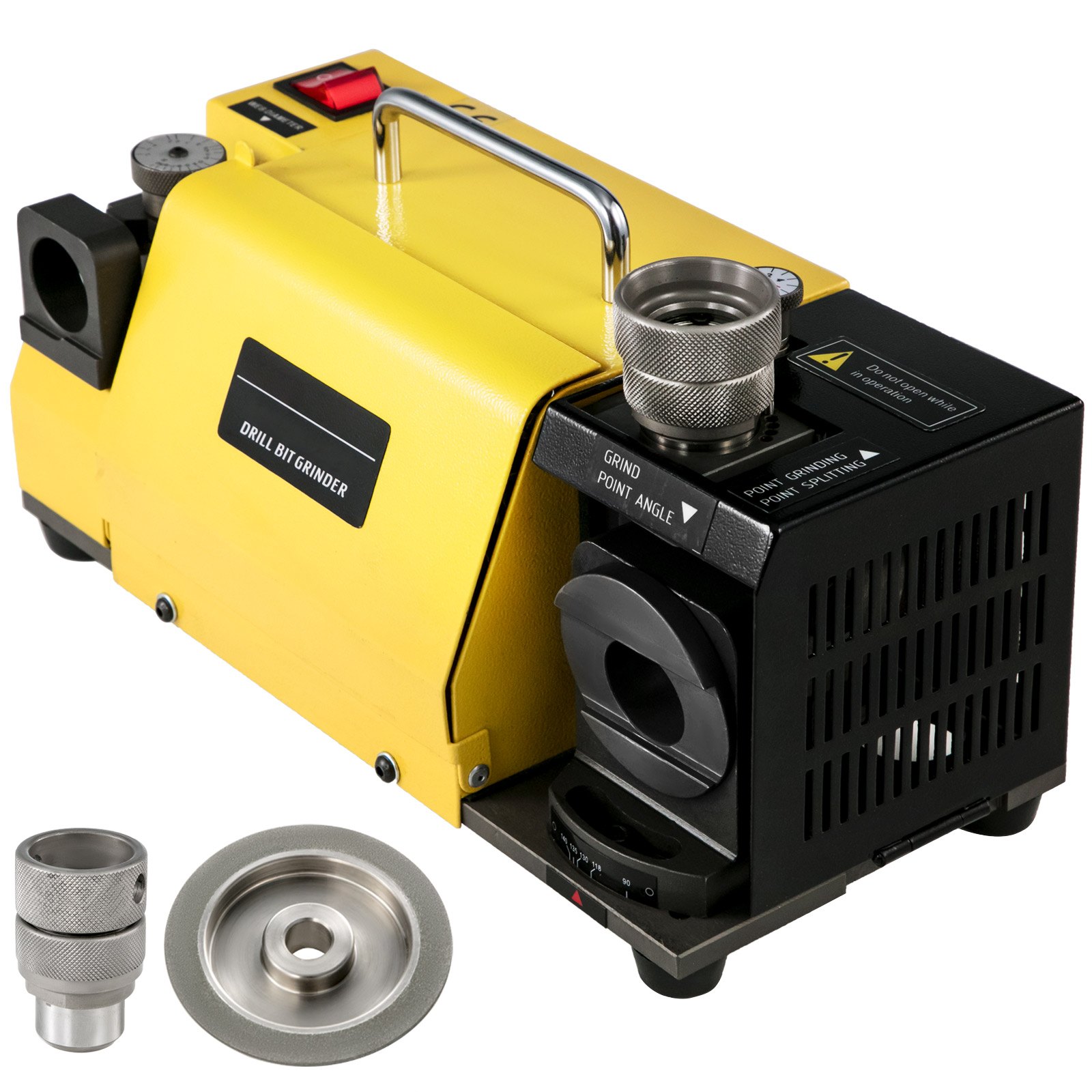 VEVOR  Macchina per Affilare MR-20G Affilatrice per Smerigliatrice 4400Rpm Affilatrice per Punte da Trapano 220V per Riaffilatura di Taglio di Rettifica