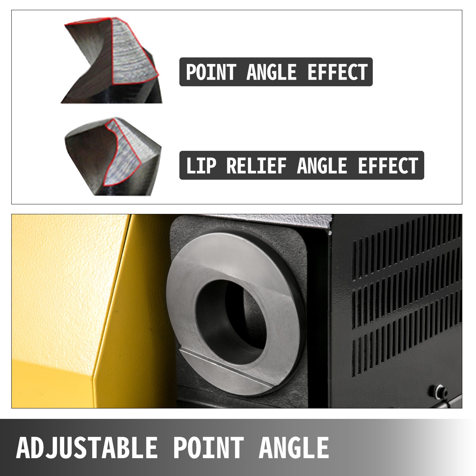 ф13-26mm Affilatrice Per Punte Frese Smerigliatrice Mr-26d 4400 Giri/min