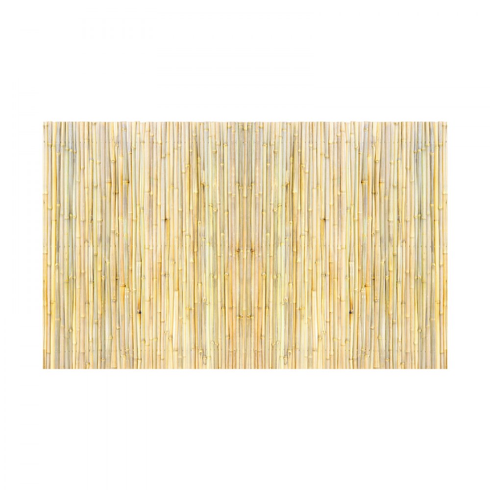 VEVOR Natural Rolled Bamboo Fence, Eco-Friendly Bamboo Privacy Fence, 1.22 m H x 2.44 m L x 1.90 m D, Decorative Bamboo Privacy Screen for Garden, Backyard, Balcony, Patio, Poolside