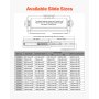 VEVOR 1 Paio di Guide per Cassetti a Estensione Completa, Capacità di Carico 226,8 kg, Guide per Cassetti con Bloccaggio, Cuscinetti a Sfera con Guida Scorrevole 490 x 76 x 19,5 mm