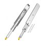 VEVOR Coppia Guide per Cassetti con Chiusura e Cuscinetti 590 x 76 x 19,5 mm