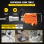VEVOR martello demolitore Martello Pneumatico 1800 Bpm per Demolizione Kit di Demolitore 2600W con Accessori di 3 Tipi di Scalpelli Applicabile