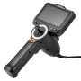 VEVOR Telecamera Endoscopica Articolata con Sonda da 6,2 mm e Luce, Rotazione a 360° in 4 Direzioni, Schermo IPS HD da 4,5'', Zoom 8x, Cavo Flessibile da 1,5 m Impermeabile IP67, per Auto e Idraulica