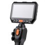 VEVOR Telecamera Endoscopica Articolata con Sonda da 3,9 mm e Luce, Endoscopio Bidirezionale, Schermo IPS HD da 5'', Zoom 8x, Batteria da 5000 mAh, Cavo Impermeabile IP67 da 1,5 m, per Auto Idraulica