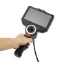 VEVOR Telecamera Endoscopica Articolata con Sonda da 8 mm e Luce, Rotazione a 360° in 4 Direzioni, Schermo IPS HD da 6'', Obiettivo 1080P, Zoom 8x, Cavo da 1,5 m IP67, per Settore Auto e Idraulica