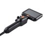 VEVOR Telecamera Endoscopica Articolata a Doppia Lente con Luce, Sonda da 8 mm, Schermo IPS HD da 5'', Funzione Schermo Diviso, Zoom 8x, Cavo Impermeabile IP67 da 1,5 m, per Ispezione Auto e Idraulica