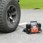 VEVOR Compressore d'Aria Gonfiatore 12V, Gonfiatore per Pneumatici Doppio Cilindro Portatile, Kit Gonfiatore per Pneumatici da 300 L/min, 10,3 Bar, con Adattatori, per Camion, Auto, SUV, 4x4, RV