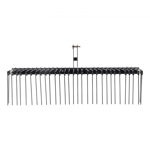 Ironrake Rastrello In Ferro 2.0 Per Giardinaggio - 4/5/6/7/8 Denti - Manico In Legno - Versione Pesante