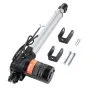 VEVOR Attuatore lineare 12V, Attuatore lineare da 25,4cm 598,74kg/6000N, Attuatore di movimento lineare da 4,826mm/s con staffa di montaggio e protezione IP44 per porte elettriche navi da carico