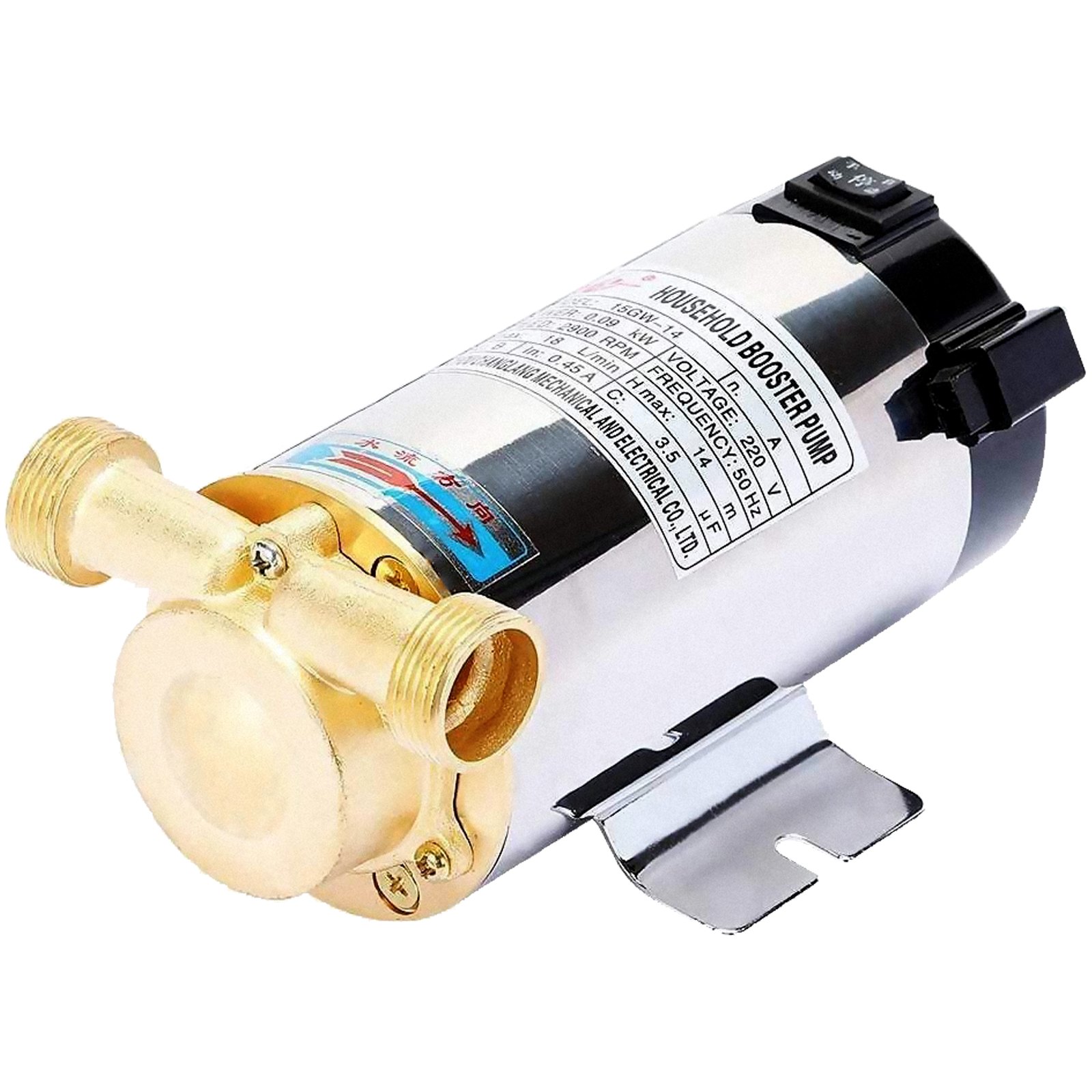 90w Pompa Pressione Acqua Ellettronico Booster Pump Automatico