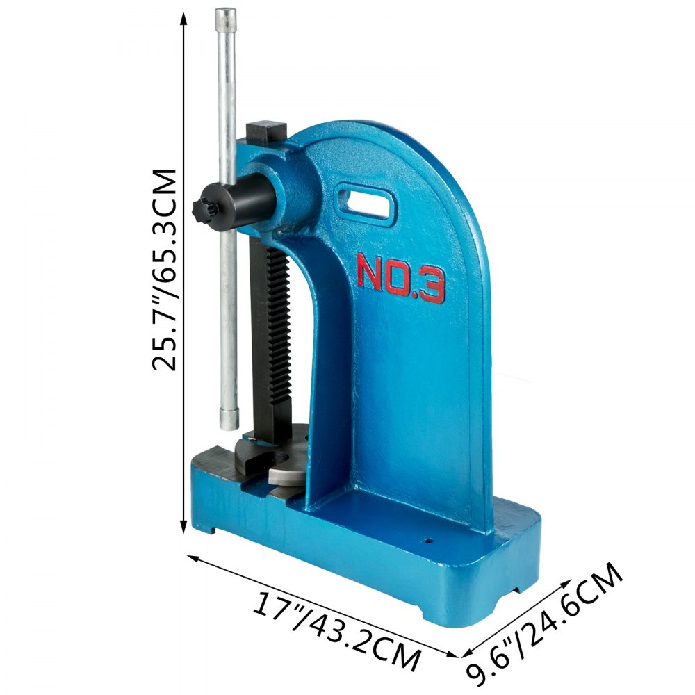 Pressa Manuale 3t Pressa Cremagliera Manualeda Tavolo Punzonatrice Fino A 3t