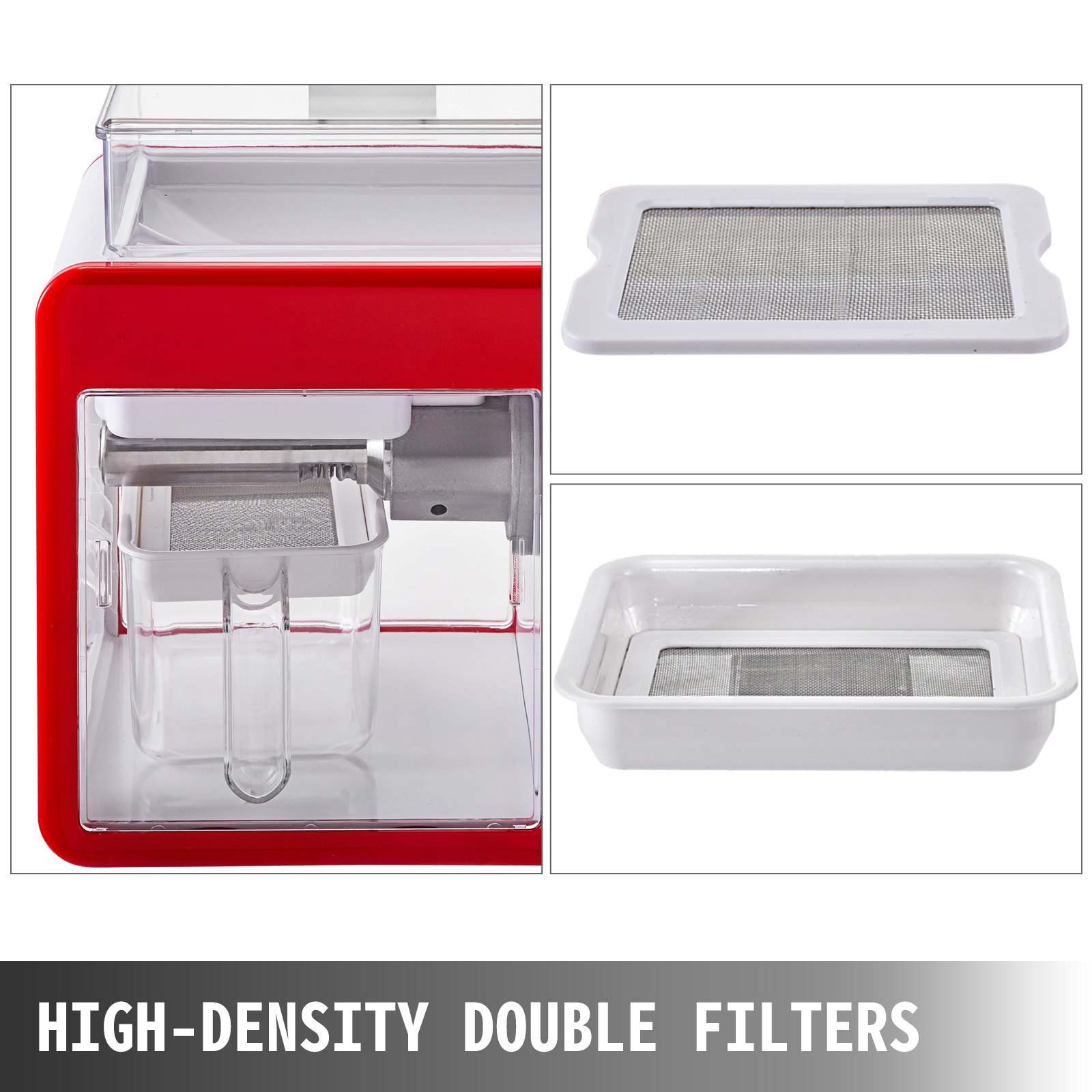 Estrattore D'olio Automatico 500w Frantoio Per Olio Domestico Intelligente Rosso