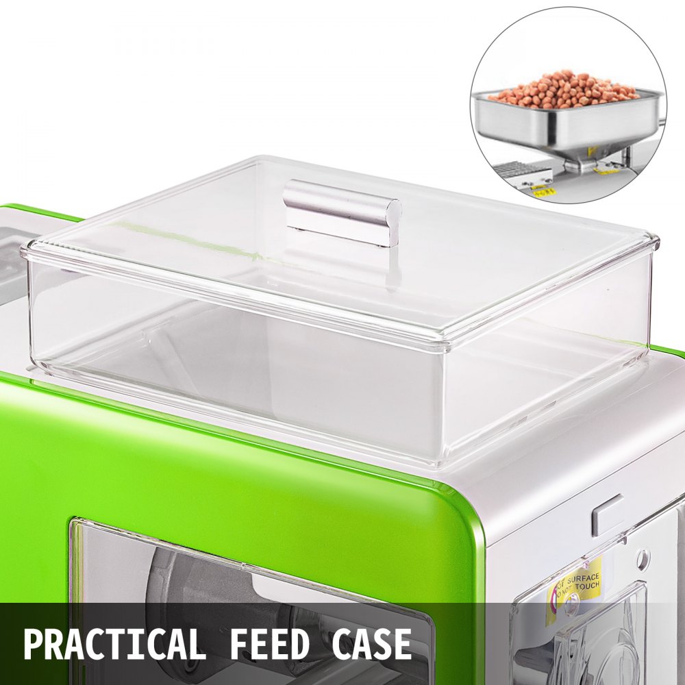 Estrattore D'olio Automatico 500w Frantoio Per Olio Presa Olio Macchina Verde