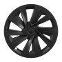 VEVOR Set di Copricerchi da Auto 4 pezzi, Copriruote Compatibile con Tesla Model Y 2025 di Ricambio, Sostituzione per Cerchi R19 19 pollici, Copricerchi di Protezione Auto 10 Raggi in ABS, Nero Opaco