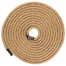 VEVOR Corda da Arrampicata da Palestra 25,4 mm x 15,24 m, Corda da Arrampicata Capacità 227 kg, Corda per Fitness Allenamento della Forza, Corda per Allenamento Pesante, per Palestra Casa