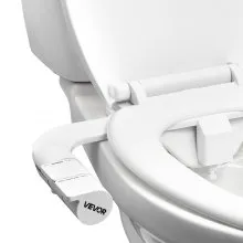 VEVOR Attacco per WC Bidet Autopulente Ugelli Doppi Pressione Regolabile