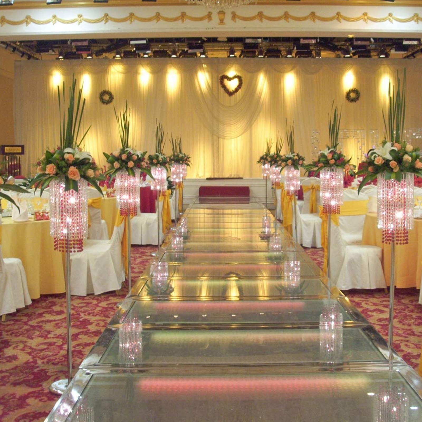 100pcs Copertura Sedia Telaio Dell'arco Per Matrimoni Decorazione Compatibilità